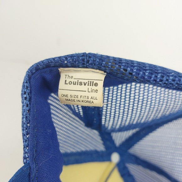 Vintage Foam Napa Auto Parts Mesh Back Trucker Snapback Hat Blue Cap - Picture 7 of 7